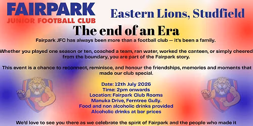 Celebration of an era!!