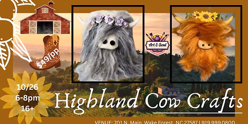 \ud83d\udc2e \u201cHarvest Herd: Highland Cow Creations