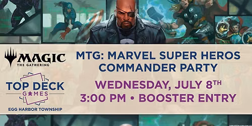 MTG Marvel Super Heroes Commander Party #1