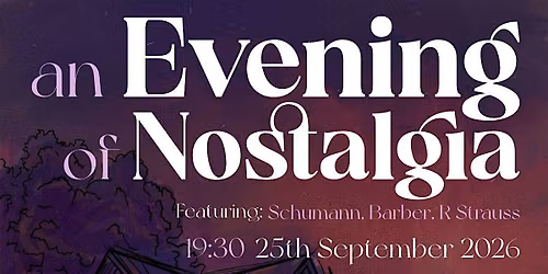 An Evening of Nostalgia with Deborah Aloba and John Bradley