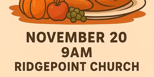 Thanksgiving Drive Thru Food Pantry