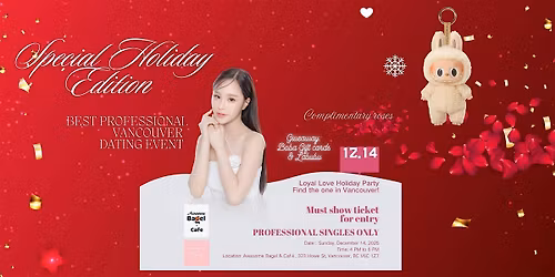 Holiday Loyal Love  Dating Party + Complimentary Roses