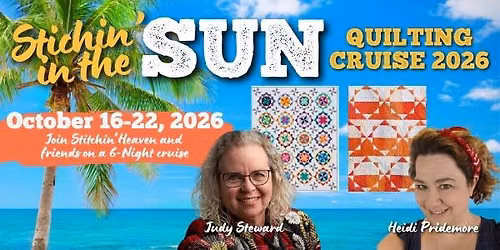 Stitchin' in the Sun Quilting Cruise 2026
