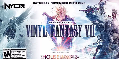 NYCRavers Presents Vinyl Fantasy 7