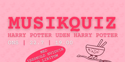 MUSIKQUIZ - HARRY POTTER UDEN HARRY POTTER\u26a1\ufe0f