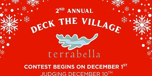 Tree Lighting in Terra Bella Village
