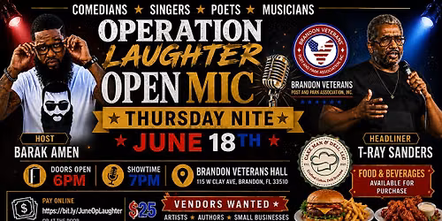 Operation Laughter Open Mic Nite