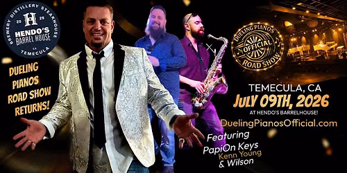 Temecula, CA | Dueling Pianos Official Road Show