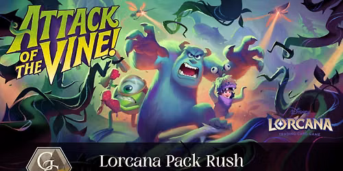 Disney Lorcana Attack of the Vines Pre-Release Pack Rush