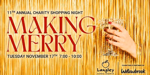 Making Merry - 11th Annual Charity Shopping Night with LSDF