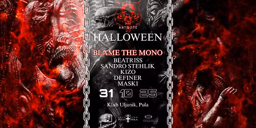 ARTNOTE pres HALLOWEEN w\/BLAME THE MONO
