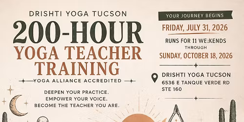 200 hour Yoga Teacher Training