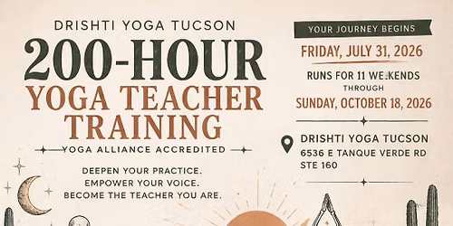 200 hour Yoga Teacher Training