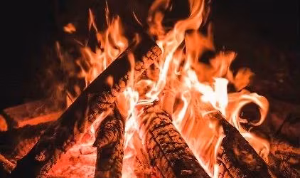 Nichols\/Johnson Hog Chapter Bonfire