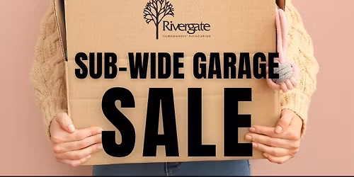 Rivergate Annual Sub-wide Garage Sale