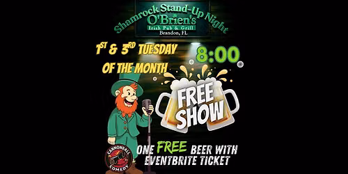 Shamrock Stand-up Night @ O'Brien's