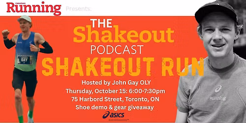 Canadian Running presents "The Shakeout Podcast Shakeout Run"