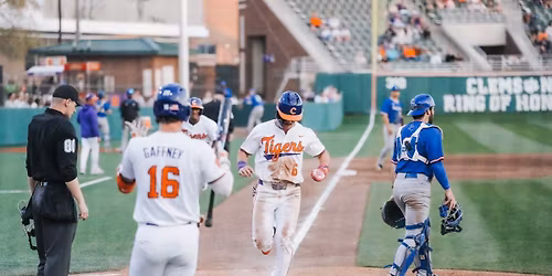 Parking Presbyterian Blue Hose at Clemson Tigers Baseball