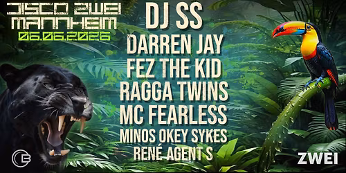 DJ SS, Darren Jay, Fez The Kid, Ragga Twins uvm.