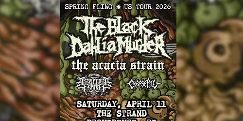 The Black Dahlia Murder - Spring Fling Tour 2026