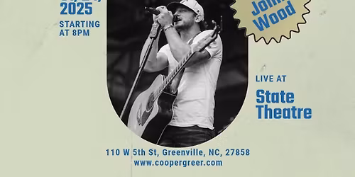 Cooper Greer Band w\/ John Wood Band
