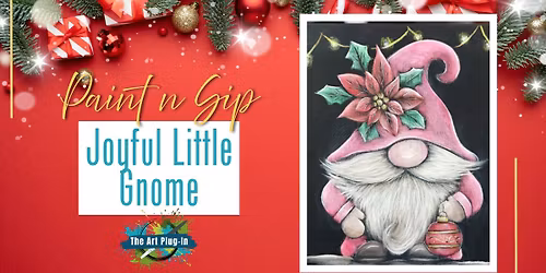 Paint n Sip - Joyful Little Gnome