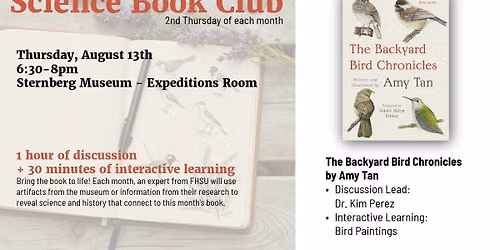 Science Book Club: The Backyard Bird Chronicles + Bird Paintings