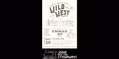 Jodie and the Stowaways \/\/ WILD WEST PARTY @ The RSC