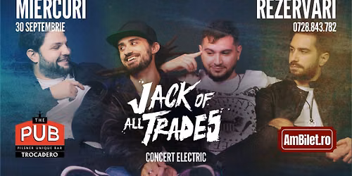 Jack of all Trades - The Pub - 30 Septembrie 
