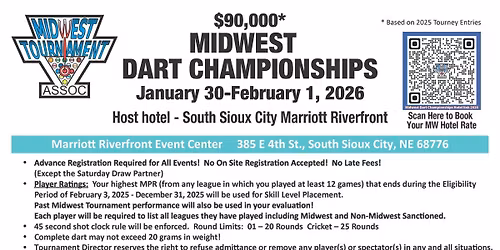2026 Midwest Dart Championships
