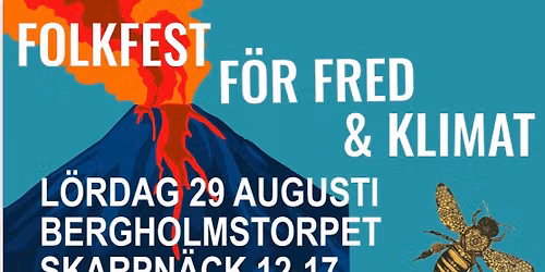 FOLKFEST F\u00d6R FRED & KLIMAT