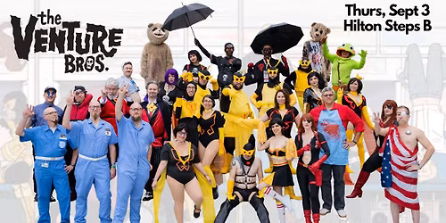 Venture Bros @ DragonCon 2026 THURSDAY Photoshoot