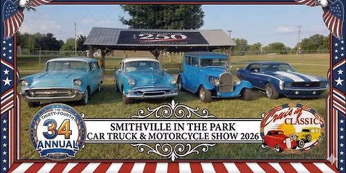 34Th Annual Smithville-in-the-Park Car, Truck and Bike Show