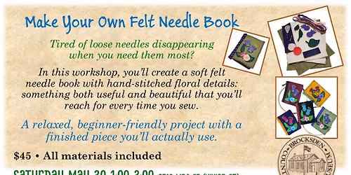 Make your own Felt Needle Book