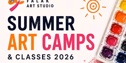 Summer Art Classes & Art Camps - Age 5-18