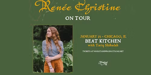 Renee Christine with Tariq Shihadah at Beat Kitchen (Venue Changed)