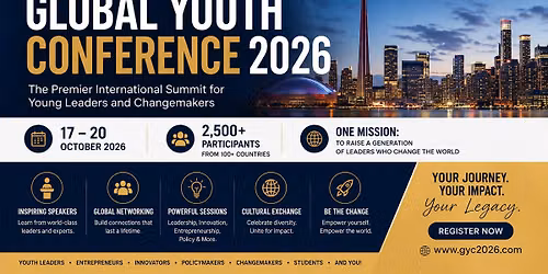 Global Youth Conference Toronto, Canada 2026