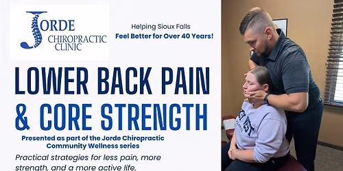 Lower Back Pain & Core Strength Workshop
