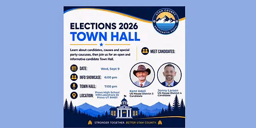 Elections 2026 Town Hall - Udell\/Larsen