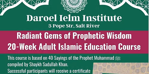 Radiant Gems of Prophetic Wisdom - 20 Week Course