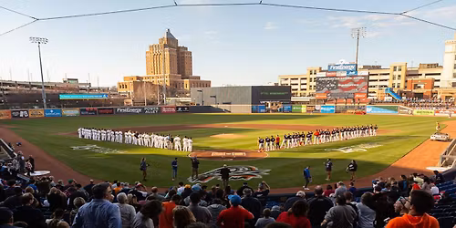 Parking Erie SeaWolves at Akron RubberDucks