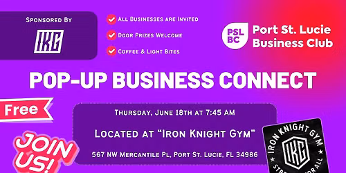 Pop-Up Business Connect