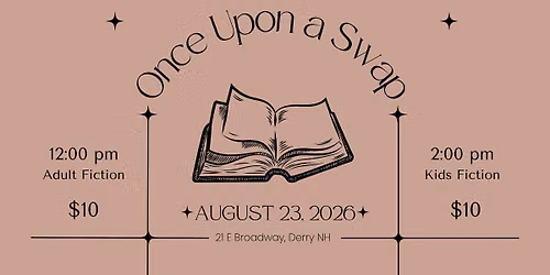 Once Upon a Book Swap (Adult @ 12, Kids @ 2)