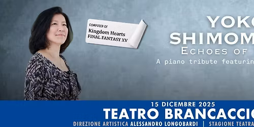 Yoko Shimomura - 15\/12\/2025 Teatro Brancaccio, Roma