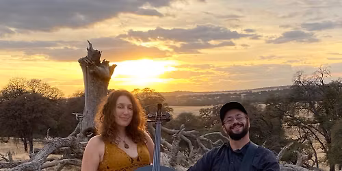 Dirty Cello duo at Art Freak Studio in Fremont