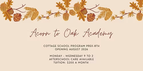 Acorn to Oak Academy Informational Meeting