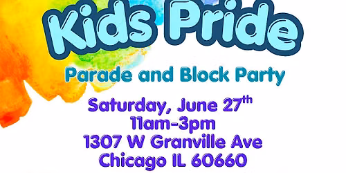 Kids Pride - Parade and Block Party