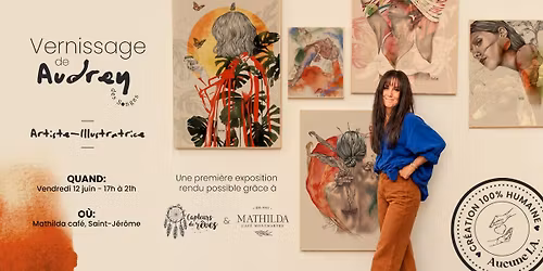 R\u00e9alisation de r\u00eave: vernissage de Audrey des songes \ud83d\ude0d