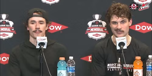 Penticton Vees at Moose Jaw Warriors