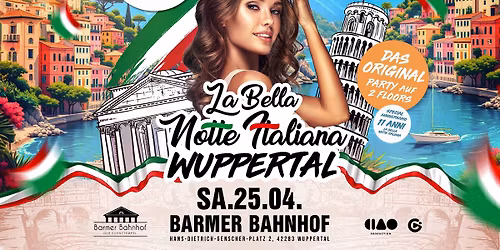 La Bella Notte Italiana \u2022 25.04. \u2022 Wuppertal (Anniversario)